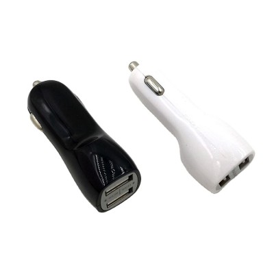 Factory Manufacture OEM 2.4A Portable Phone Fast Charger Car Charger Dual Usb