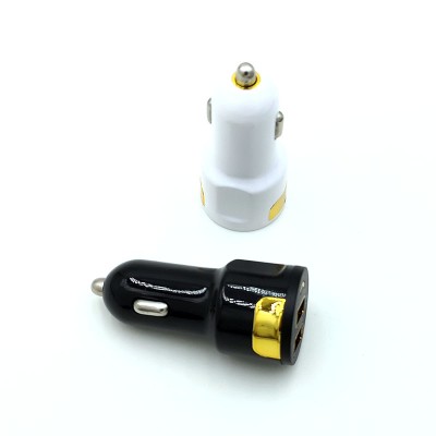 Quality Assurance 12V Electronic Car Charger Dual Usb Port QC3.0 Fast Car Charge With Packaging