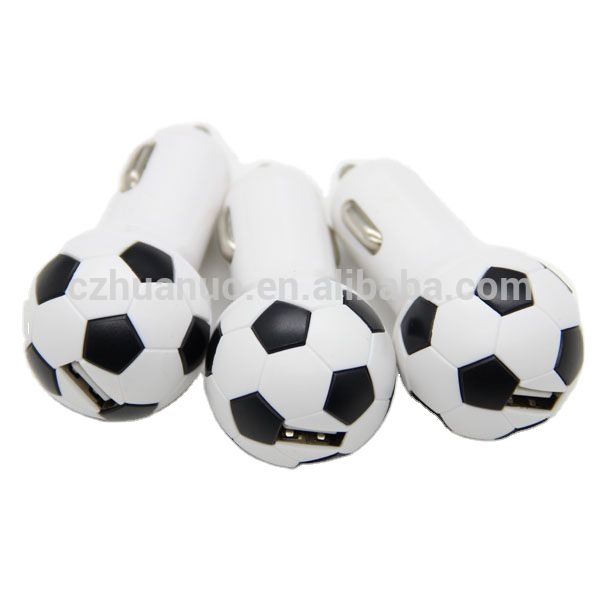 Customize Football Shape ABS Home Electric Single USB Car Charger